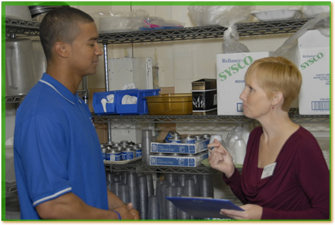 The PIC and CFM talking.